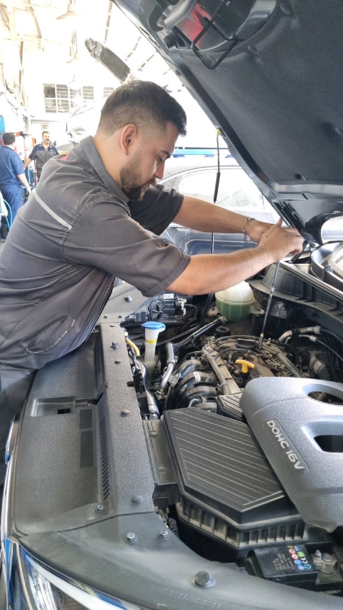 Vérification automobile avant expédition